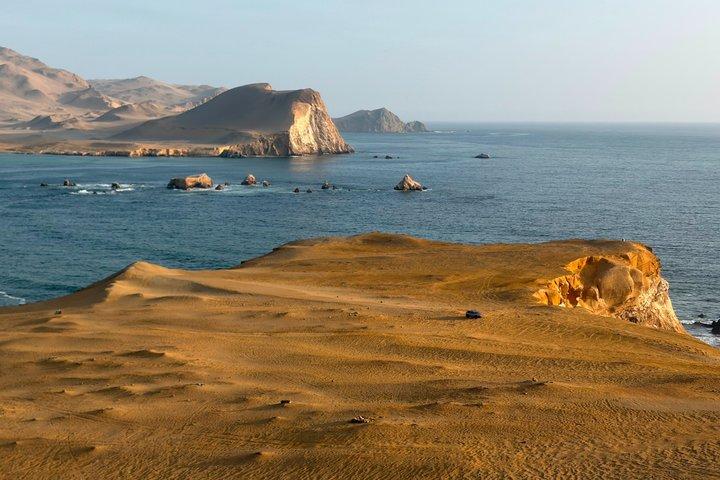 Zonsondergangexcursie met gouden schaduwen in Paracas