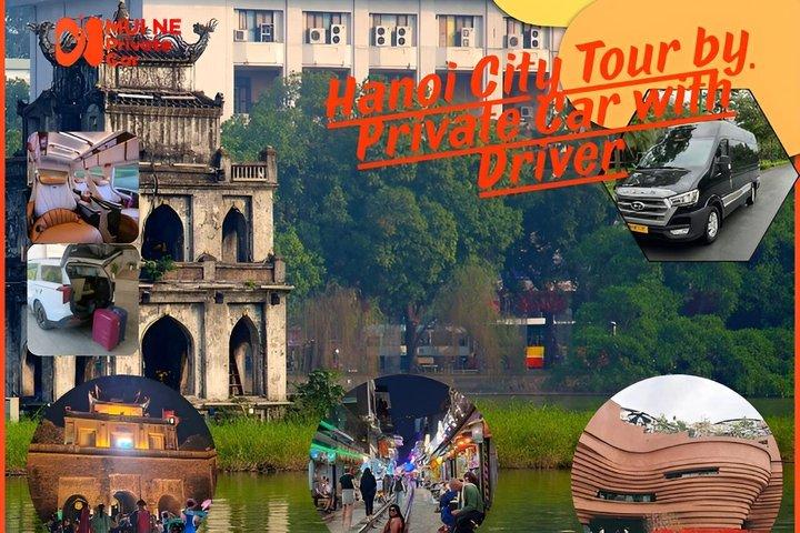 Hanoi City Tour met privé auto met chauffeur