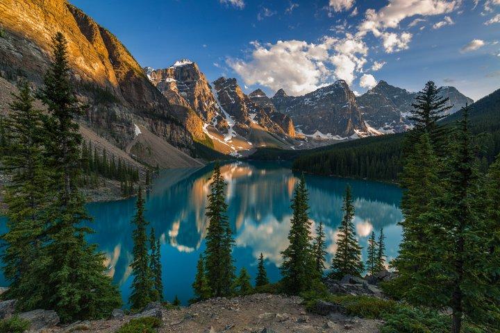 Van Banff naar Rockies : Lake Louise, Moraine Lake in Tour van een halve dag