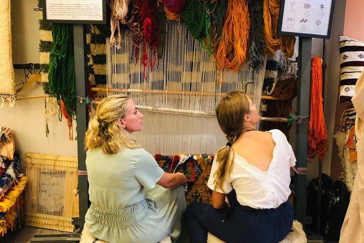 Marrakech: Workshop privato di tessitura di tappeti berberi (2 ore)
