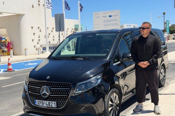 Mykonos flygplats privat transferservice