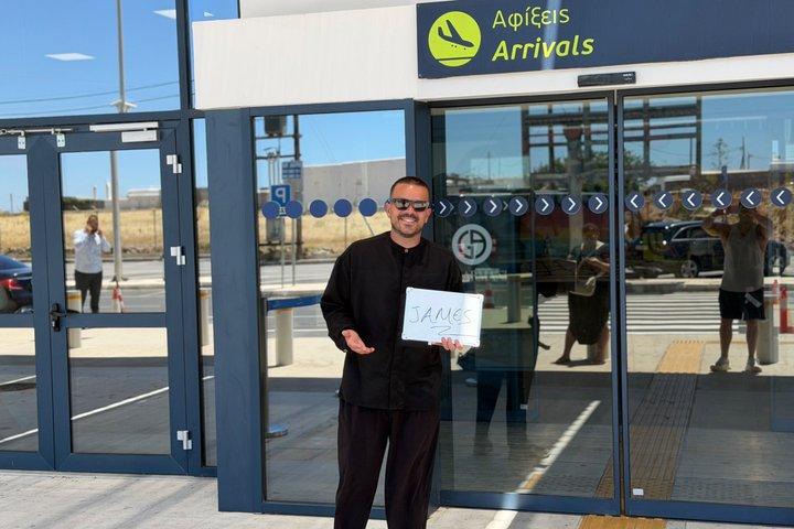 Mykonos flygplats privat transferservice
