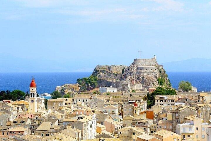 Corfu Glyfada Beach and Corfu Town for Cruise passengers