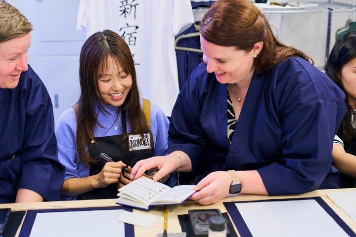 Tokyo: Shinjuku Calligraphy Workshop – Scroll or T-Shirt