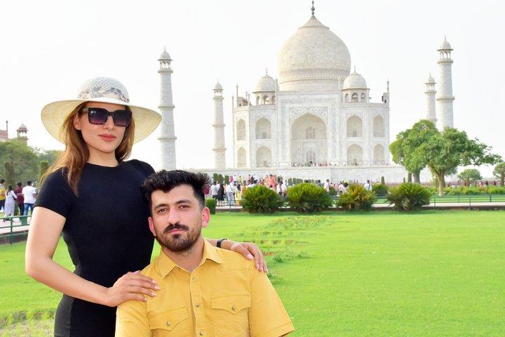 当日プライベートツアー： Taj Mahal, Agra Fort & Mathura Vrindavan