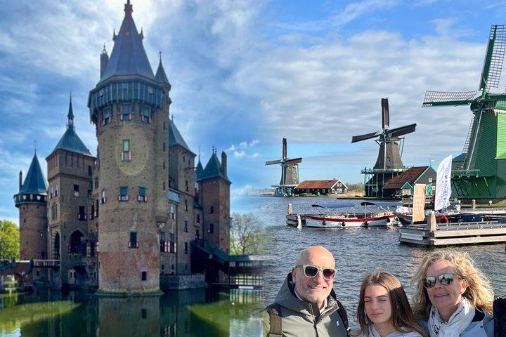 Amsterdam: Bedste private tur til vindmøller, slot og Volendam