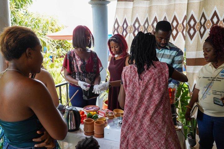 ガーナ先住民植物料理教室