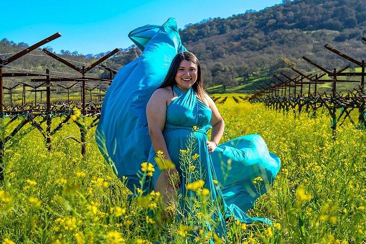 Flygande klänning Fotografera erfarenhet i Napa eller Sonoma