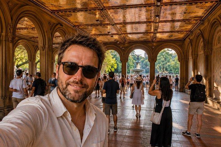 NYC：セントラルパーク ワンダーランド ペディキャブツアー（ドリンク付き）