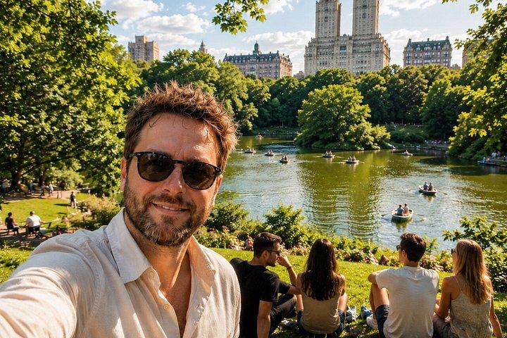 NYC：セントラルパーク ワンダーランド ペディキャブツアー（ドリンク付き）