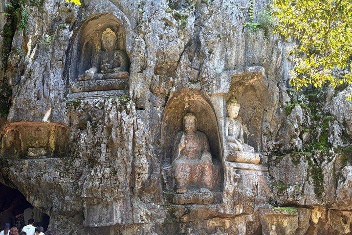 西湖と霊隠寺の杭州世界遺産ツアー