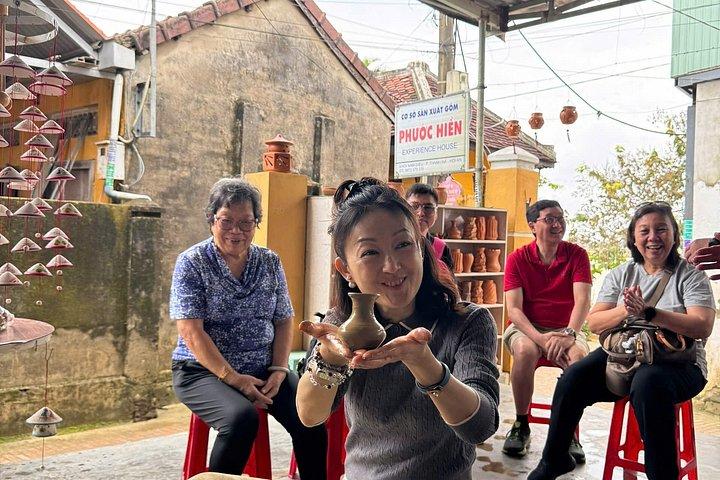 Hoi An Ceramic/Pottery/Lantern Making Class Cafe & Basket Boat