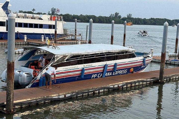 Phi Phi to Koh Samui Smooth Transfer by Speedboat Bus Catamaran