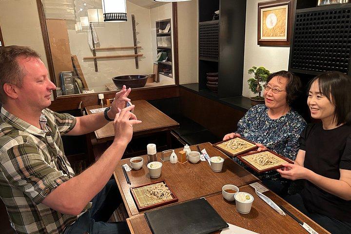 Premium Soba Making Masterclass i Ginza, Tokyo