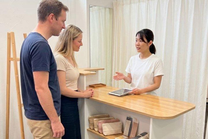 京都：マインドフル織りとお守り作り