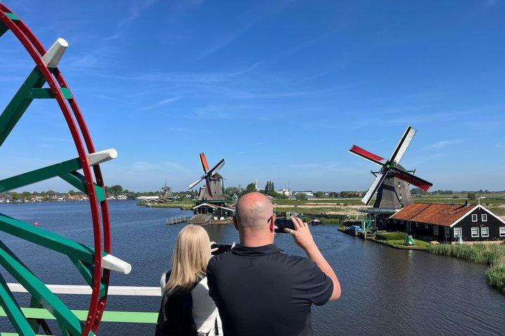 Windmühlen Amsterdam : Private Windmühlentour und Bootsfahrt