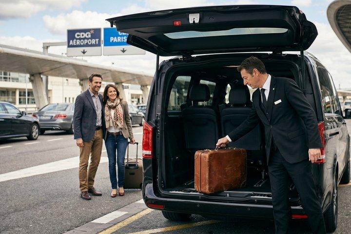 Parijs : Privétransfer van/naar het stadscentrum van Parijs