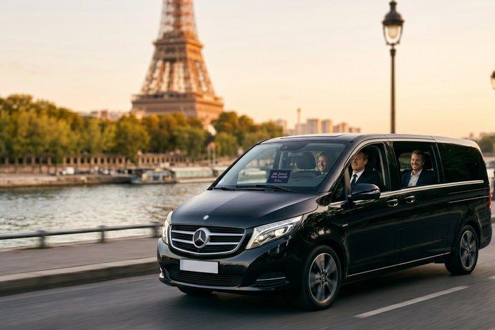 Parijs : Privétransfer van/naar het stadscentrum van Parijs