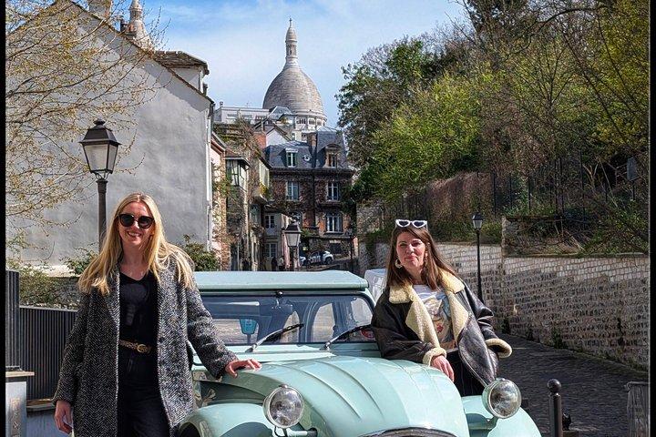 Paris: Tour privado em um Citroën 2CV + Montmartre e Champagne