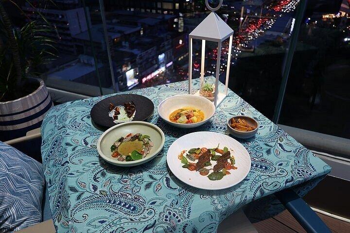 "View" Rooftop Dining Experience with Cityscape Views