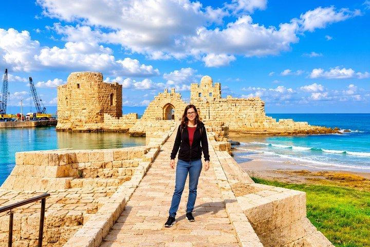 Visita guiada privada de Sidon, Tyre e Maghdouche | De Beirute