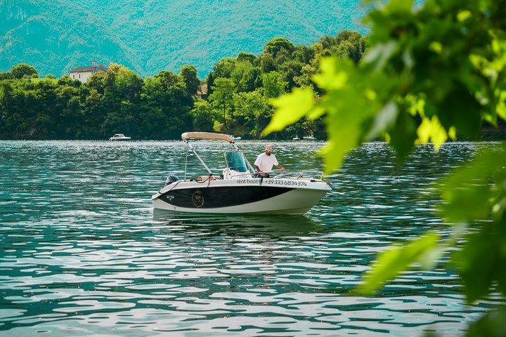 Lac de Côme Bateau privé Pas besoin de permis