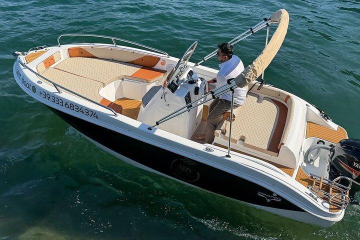 Lac de Côme Bateau privé Pas besoin de permis