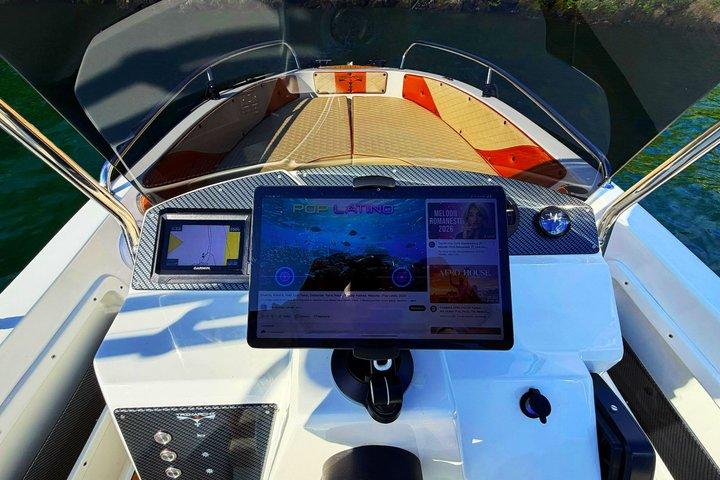 Lac de Côme Bateau privé Pas besoin de permis