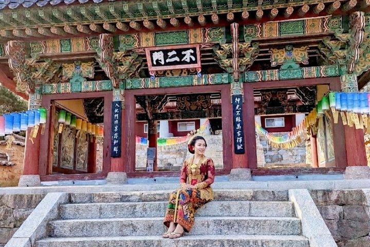 釜山白骨寺＆弘法寺ビビンバランチ付き