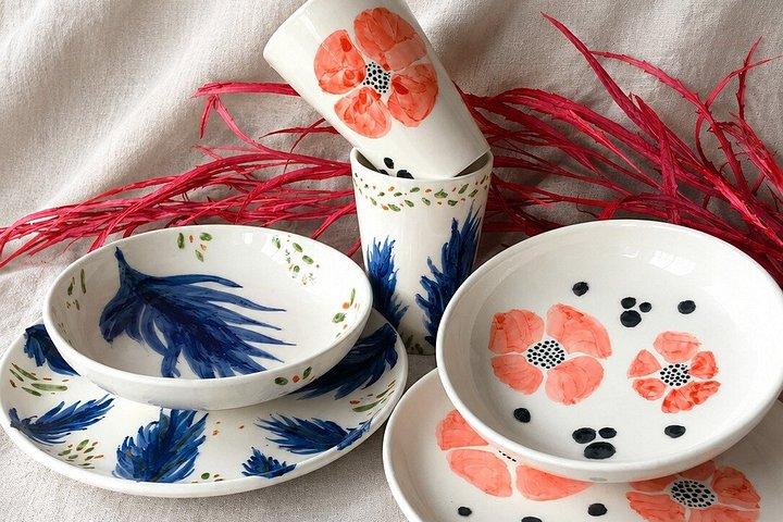 ミラノのアトリエで地元作家と陶芸ワークショップ