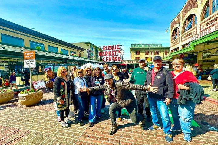 Privé Tour in Pike Place Market met Zingende Tour Gids