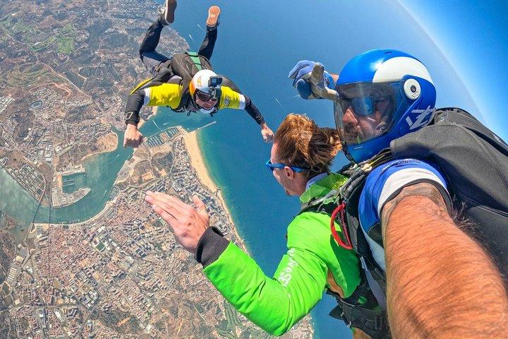 Algarve Tandem Fallskärmshoppning 3500m