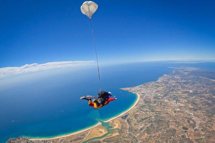 Algarve Tandem Fallskärmshoppning 3500m