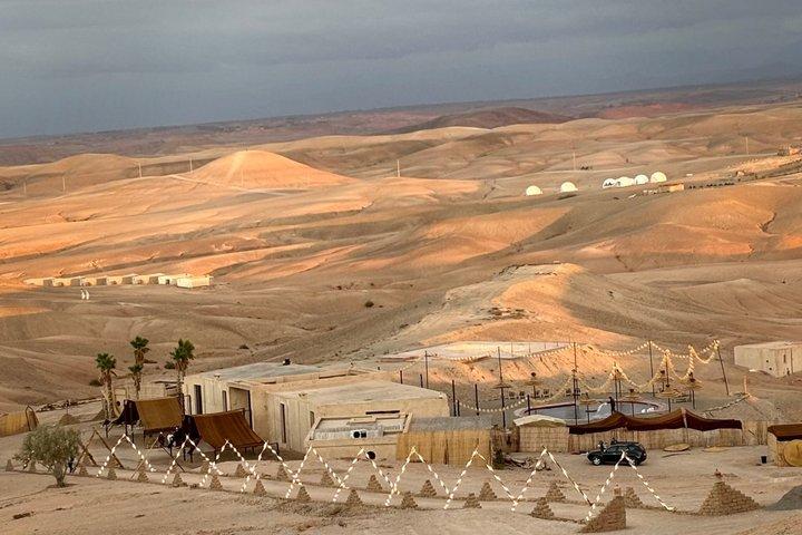 Agafay Desert: Private Dinner & Camel Ride From Marrakech
