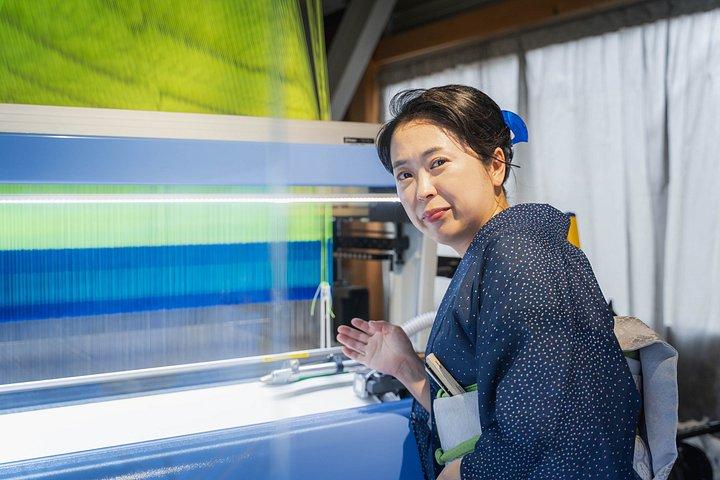 着物と伝統庭園を巡る西陣織遺産ツアー