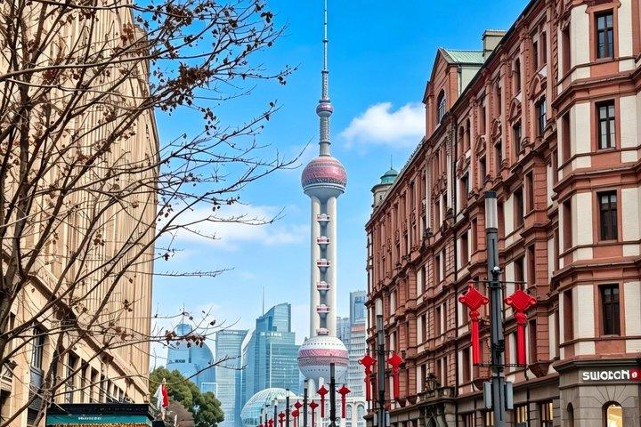 Visite d'une journée à Shanghai Zhujiajiao Le Bund et la tour de Shanghai
