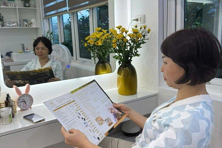 ハノイで韓国語ヘッドスパと頭皮マッサージを体験