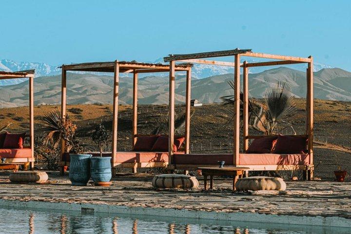 Agafay Desert Tour Camel Ride Quad Biking and Dinner Show
