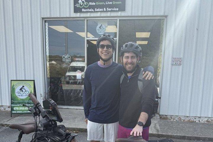 2 Horas de E-Bike partindo do Ponce City Market