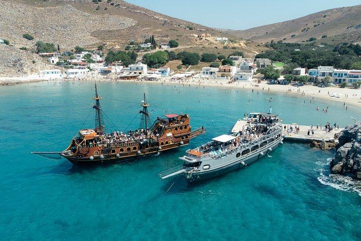 Barco De Pirata kryssning på 3 öar i Kos