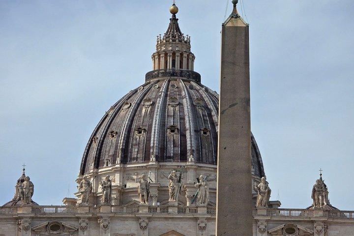 St. Peter's Basilica Hosted Eingang mit Dome Climb 360° Ansicht