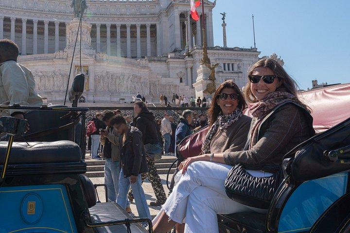 Roma Colosseo Tour in Carrozza Trainata Da Cavalli