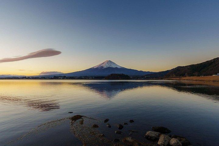富士山ツアー : 新倉山浅間公園、忍野八海＆大石