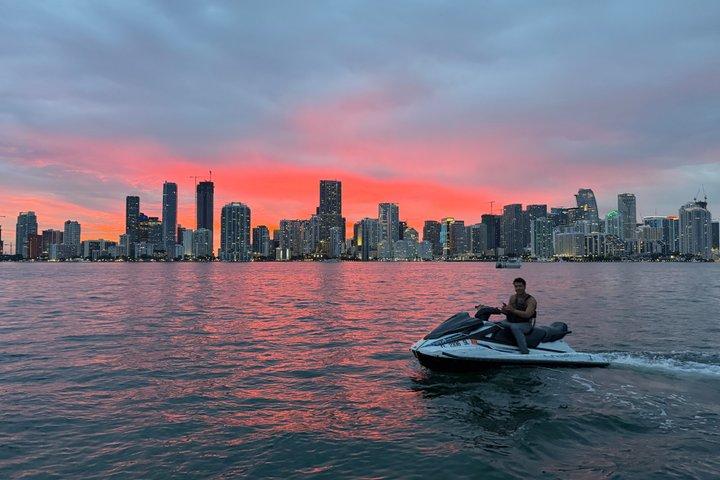 Miami Jet Ski Rentals with Free Boat Ride and Skyline Views