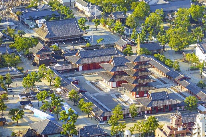 大阪城の寺院と浮世絵を巡る 1 日ウォーキング ツアー
