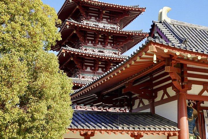 大阪城の寺院と浮世絵を巡る 1 日ウォーキング ツアー