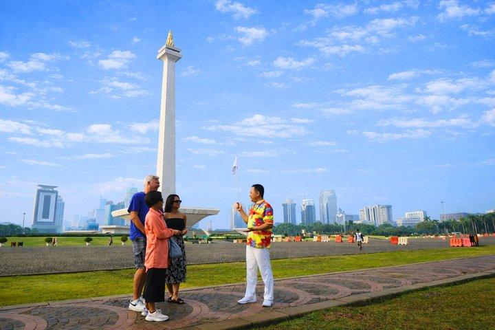 Jakarta City Tour, Monumento Nacional, Parque Indonésio w / transfer