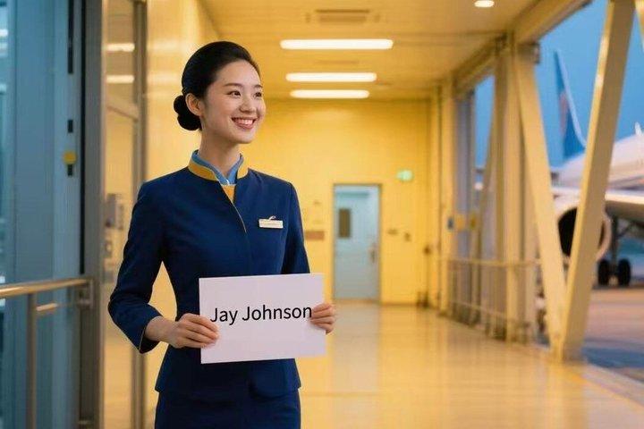 Recogida en el aeropuerto de Shanghai y compañía de negocios