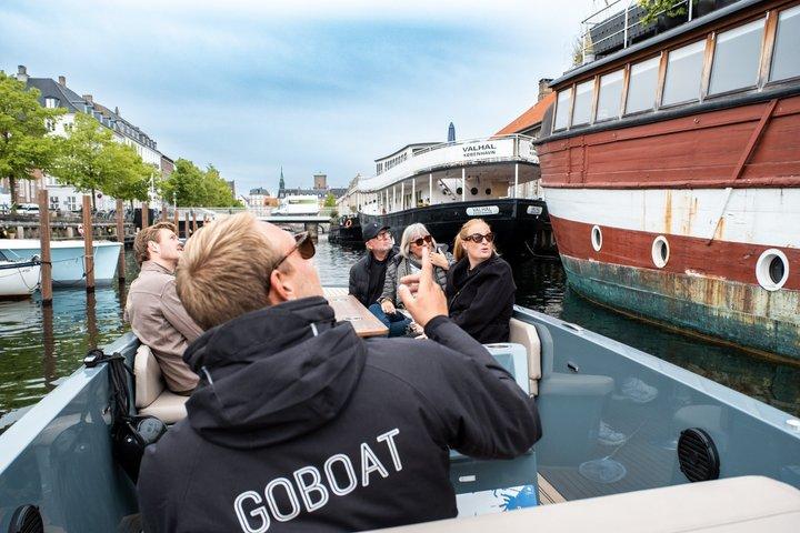Tour do Canal de Copenhaga com barco elétrico e Guia