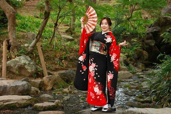 京都嵐山きもの体験と思い出の写真